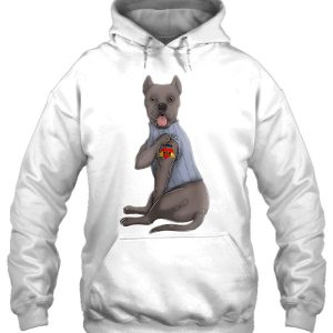 Cane Corso I Love Mom Tattoo Dog Shirt Funny Mothers Day 3