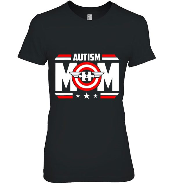 Captain Autism Mom Superhero Autistic Mother’s Day