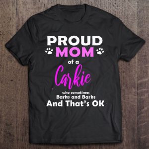 Carkie Mom Dog Love Yorkie + Cairn Terrier Carkie Mom Dog Love Yorkie + Cairn Terrier