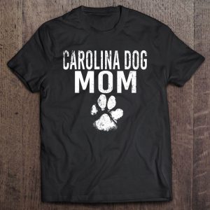 Carolina Dog Mom Funny Dog Lover Owner Womens Cute Paw Print Carolina Dog Mom Funny Dog Lover Owner Womens Cute Paw Print