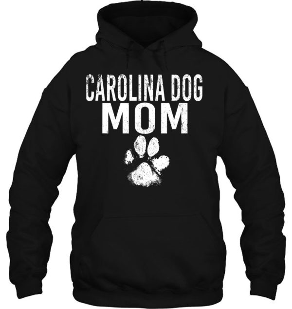 Carolina Dog Mom Funny Dog Lover Owner Womens Cute Paw Print