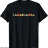 Casa Blanca T-Shirt Vintage Famous City Travel Poster