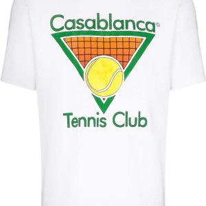 Casablanca T Shirt Casablanca Tennis Club Sport T Shirt
