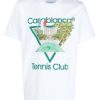 Casablanca T Shirt Casablanca Tennis Sport New T Shirt