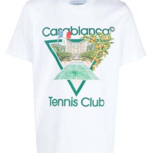 Casablanca T Shirt Casablanca Tennis Sport New T Shirt