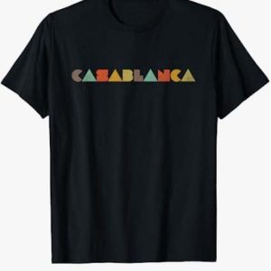 Casablanca T Shirt Casablanca Vintage Gift T Shirt