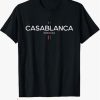 Casablanca T Shirt Morocco Retro Vintage Gift Shirt