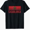 Casablanca T Shirt Morocco Vintage Retro Vacation Tee
