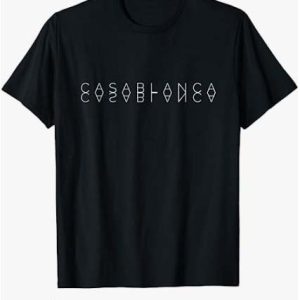 Casablanca T Shirt Morocco Word Art Souvenir Logo T Shirt