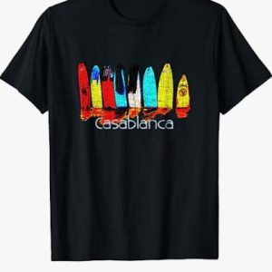 Casablanca T Shirt Surf Casablanca Morocco Tee Shirt