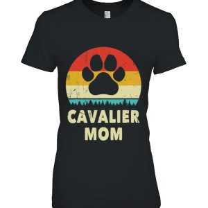 Cavalier King Charles Spaniel Mom Vintage Dog Gift Women