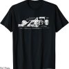 Chanel F1 T-Shirt Formula Racecar Distressed Style Racing