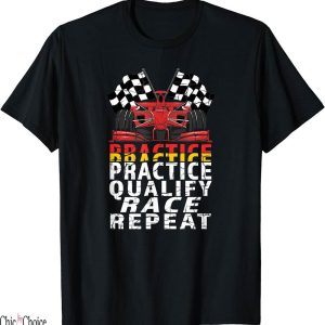 Chanel F1 T-Shirt Formula Racing Car Practice Qualify Race