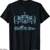 Chanel F1 T-Shirt Formula Racing Car Silhouette Mechanical