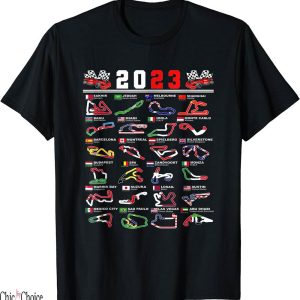 Chanel F1 T-Shirt Formula Racing Open Fan World Circuits