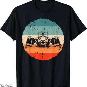 Chanel F1 T-Shirt Retro Formula Racing Lover Silhouette Race