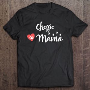 Chessie Mama Chesapeake Bay Retriever Mom Dog Lover Heart 1