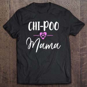 Chi-Poo Mama Dog Paw Heart Chi-Poo Mama Dog Paw Heart