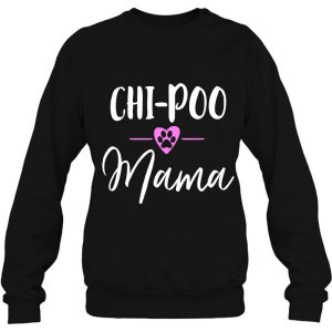 Chi Poo Mama Dog Paw Heart 4