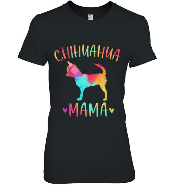 Chihuahua Mama Colorful Chi Chi Gifts Dog Mom