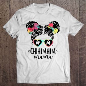 Chihuahua Mama Gifts Double Bun Hair Chi-Chi Gifts Dog Mom