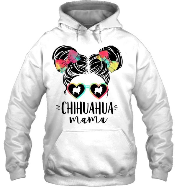 Chihuahua Mama Gifts Double Bun Hair Chi-Chi Gifts Dog Mom