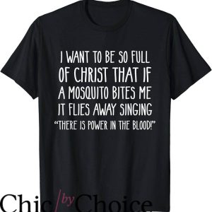 Christian Sayings For T-Shirt There Is Power In The Blood