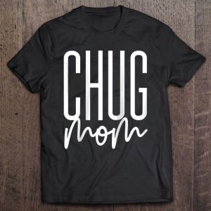 Chug Mom Cute Chug Pug Chihuahua Mix Dog I Love My Chug Raglan Baseball