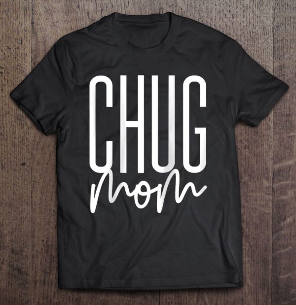 Chug Mom Cute Chug Pug Chihuahua Mix Dog I Love My Chug Raglan Baseball