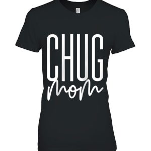 Chug Mom Cute Chug Pug Chihuahua Mix Dog I Love My Chug Raglan Baseball