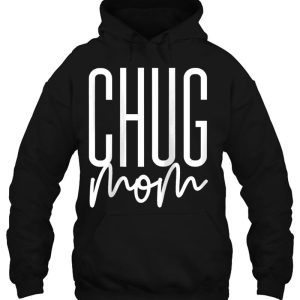 Chug Mom Cute Chug Pug Chihuahua Mix Dog I Love My Chug Raglan Baseball 3