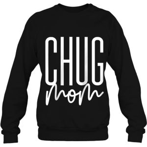 Chug Mom Cute Chug Pug Chihuahua Mix Dog I Love My Chug Raglan Baseball 4