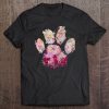 Colorful Roses Dog Pawprint – Dog Mom Gifts For Women