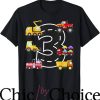 Construction Birthday T-Shirt 3 Year Old Trucks Tee Birthday