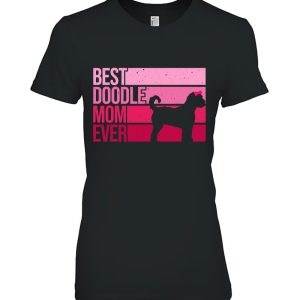 Cool Doodle Mom Art Women Girl Aussiedoodle Goldendoodle Dog