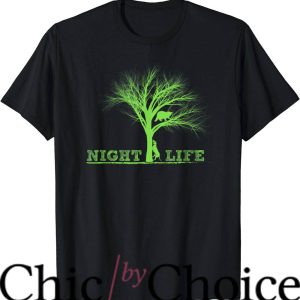 Coon Hunting T-Shirt Raccoon Coon Hunting Night Life Movie