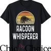 Coon Hunting T-Shirt Raccoon Whisperer Hunting Retro Movie