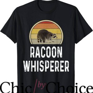 Coon Hunting T-Shirt Raccoon Whisperer Hunting Retro Movie