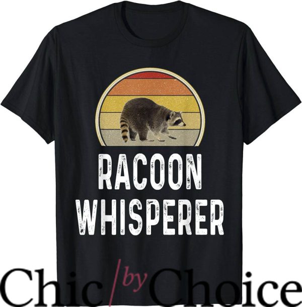 Coon Hunting T-Shirt Raccoon Whisperer Hunting Retro Movie