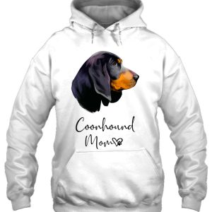 Coonhound Mom Cute Puppy Dog Owner Black And Tan Coonhound 3