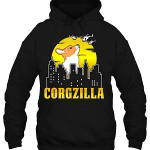 Corgzilla Funny Dog Corgi Lover Shirt Dog Mom 3