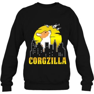 Corgzilla Funny Dog Corgi Lover Shirt Dog Mom 4