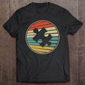 Cute Autism Awareness Gift Vintage 70’S 80’S Autism Mom Dad Pullover