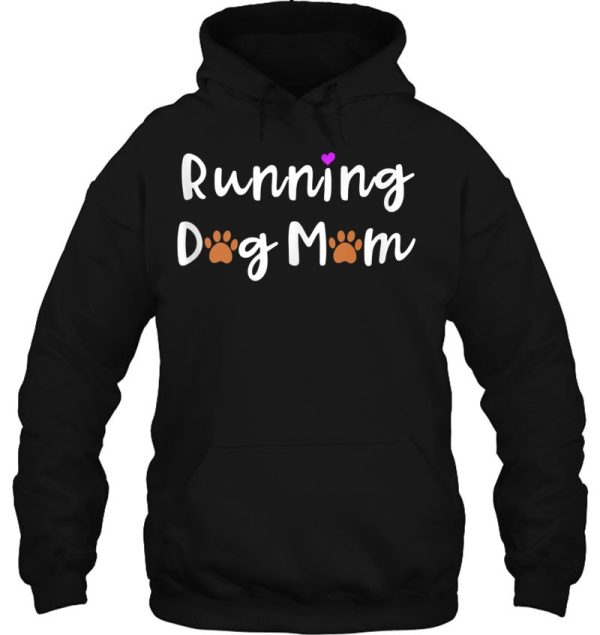 Cute Dog Mom Running Dog Lover Paw Print Runner Mom Gifts