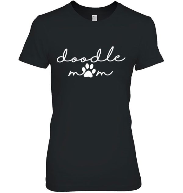 Cute Funny Gift For Dog Lover Mothers Day Momma Doodle Mom