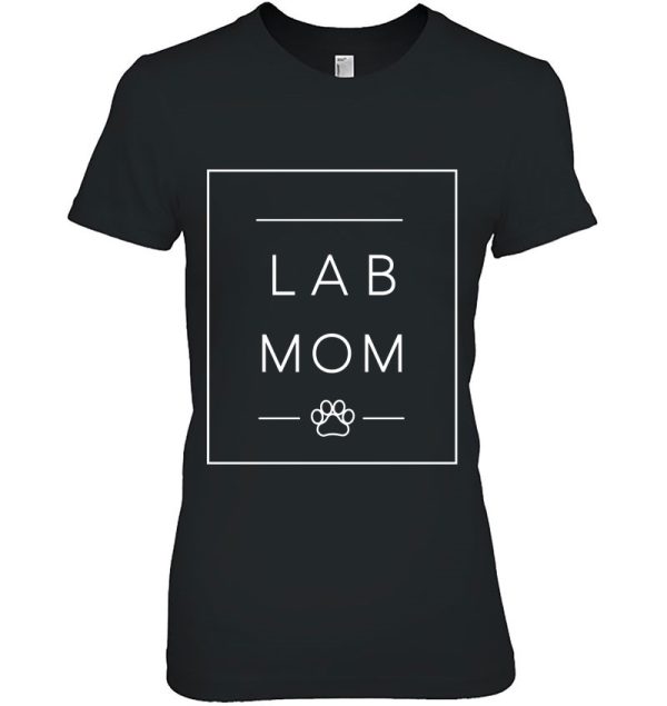 Cute Labrador Retriever Dog Mom Crewneck Lab Retriever Mom