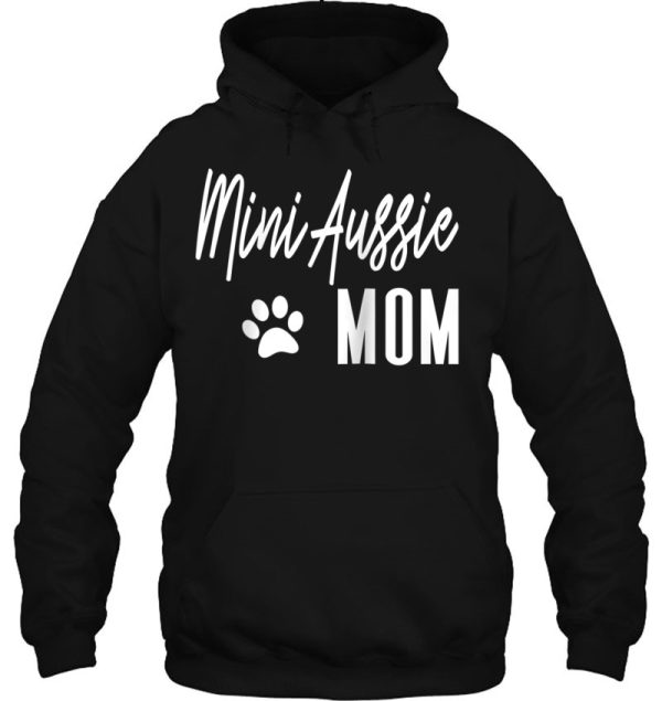 Cute Mini Aussie Mom Australian Shepherd Dog Mama Pet Gift Raglan Baseball