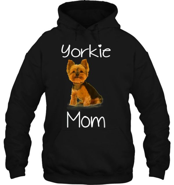 Cute Yorkie Mom Dog Mom Shirt For Women