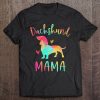 Dachshund Mama Colorful Doxie Gifts Dog Mom Pullover
