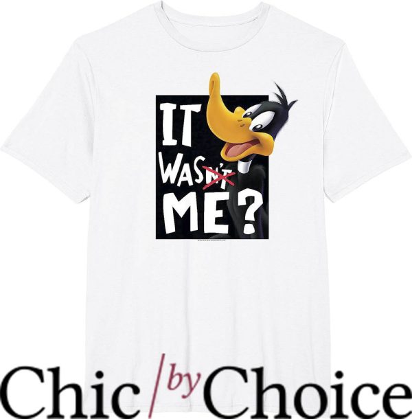 Daffy Duck T-Shirt It Was Me T-Shirt Movie